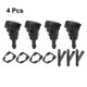 thumbnail image 4 of 4 Piezas Coche Frente Parabrisas Arandela Boquillas 4805742AC con 3 Conectores, 4 of 6