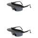 thumbnail image 1 of Toystoory Ciclismo Gafas de sol Niños adultos Gafas a prueba de viento Gafas impermeables Gafas Gris oscuro 2Conjunto, 1 of 6