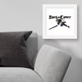 thumbnail image 3 of Gallery Pops Black Clover - Logo Wall Art, White Framed Version, 12" x 12", 3 of 5