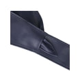 thumbnail image 3 of Cinturones Obi para Mujeres Talla Grande INSPIRE CHIC, Cinturón Anudado de Autoajuste, Cinturón Ancho para Vestidos, Color Azul Marino 25.59-28.35, 3 of 5