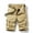 Khaki, variant on jsaierl Mens Cargo Shorts Big and Tall Multi Pockets Shorts Work Military Shorts Running Travel Cargo Shorts