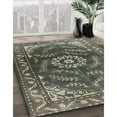 thumbnail image 2 of Ahgly Company Indoor Rectangle Mid-Century Modern Charcoal Gray Oriental Area Rugs, 7' x 10', 2 of 6