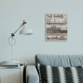 thumbnail image 2 of Stupell Industries Live Joyfully Phrases on Wood Grain Brown Tan Teal Graphic Art Unframed Art Print Wall Art, 13x19, by Kim Allen, 2 of 6