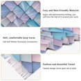 thumbnail image 5 of FORMRS Womens Scarf Winter Soft Long Big Warm Shawls Wrap Tassel Scarves, Purple Art Pattern, 5 of 9