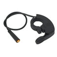 thumbnail image 2 of Electric Bike Thumb Throttle Accelerator, IPX5 Waterproof Left Right Universal Plastic Electric Bike Thumb Throttle  for Handlebars, 2 of 7