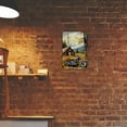 thumbnail image 4 of Old Man Old Motorcycle & Old House Iron Metal Signage, Vintage Art Tinplate Wall Art Poster Wall Decoration Garage 8*12 Inch, 4 of 7