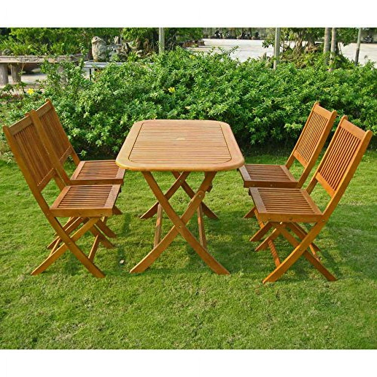 International Caravan Royal Tahiti Melilla 5-Piece Dining Group International Caravan Royal Tahiti Melilla 5-Piece Dining Group