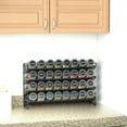 thumbnail image 4 of SpaceAid Spice Rack Organizer with 32 Jars, 4.4"D x 15.3"W x 10.8"H, Black, 4 of 6