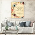 thumbnail image 3 of Floral Bible Verse Wall Art Flower Decorations Jeremiah 29 11 For Living Room Modern Art Prints Vertical Artwork Unframed 24×36 in, 3 of 5
