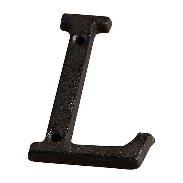 Creative Alloy Wrought Iron Number Letter Creative DIY House Letter
