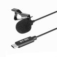 thumbnail image 3 of Micrófono Lavalier BOYA Micrófono de solapa omnidireccional de sola cabeza Micrófono de solapa con cable de 6 metros Compatible con interfaz USB tipo C BOYA Micrófono Lavalier, 3 of 7