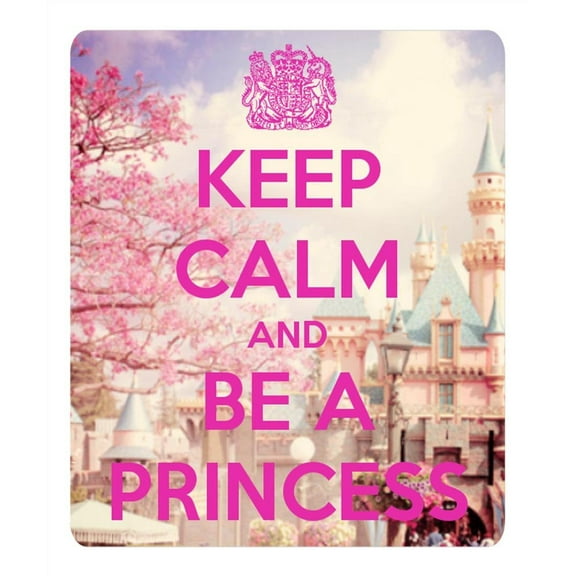 Keep Calm And Be A Princess Mouse pads Gaming Mouse Pad 9.84x7.87 inches