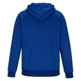 thumbnail image 6 of Gytharion Plus Size Hooded Jackets for Men Fall Casual Full Zip Drawstring Hoodie Sweatshirt Long Comfy Long Sleeve Zipper Coat with Pockets, 6 of 7