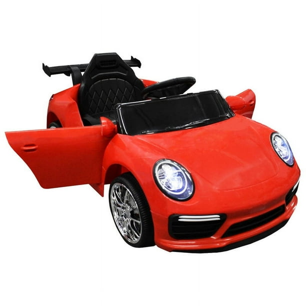 Montable Electrico Lee Monde Porsche 6v Rojo