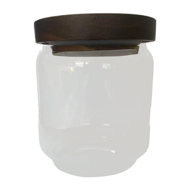 Elodie Bocal de Rangement en Verre Transparent Bocal Alimentaire pour Thé Décoration de Cuisine