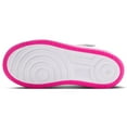 thumbnail image 4 of Little Kid's Nike Force 1 Low EasyOn White/Laser Fuchsia (FN0237 102) - 1, 4 of 4