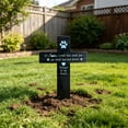 thumbnail image 6 of Chamoist Pet Grave Markers Dog,Pet Headstones for Dogs for Lost Dog Sympathy Gift,Waterproof Dog Grave Markers Outdoor,Dog Tombstones for Graves Outdoor,Garden Dog Cross for Grave,Pet Grave Marker, 6 of 9