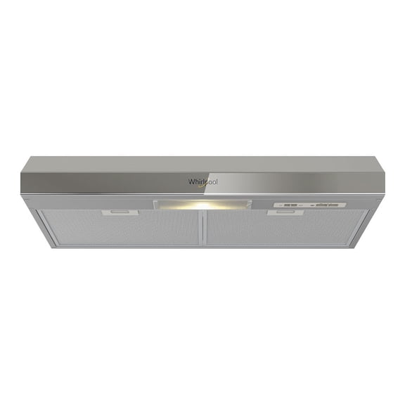 Campana Extractora Whirlpool 76 cm Metal Silver WH7610DD Convertible a Purificadora