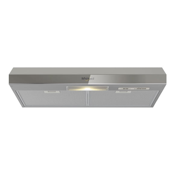 Campana Extractora Whirlpool 76 cm Metal Silver WH7610DD Convertible a Purificadora