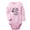 Pink #A, variant on I'm Cute Funny Rompers, Newborn Baby Unisex Bodysuits, Infant Animal Zebra Graphic Jumpsuits, Toddler Kids Long Sleeve Oufits (Pink, 6-12 Months)
