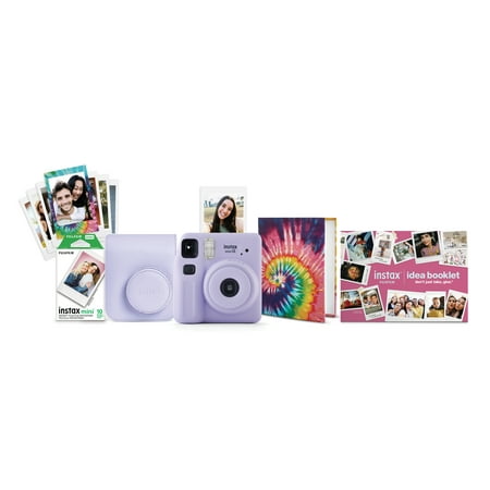 Fujifilm instax Mini SE Instant Camera Bundle with Case