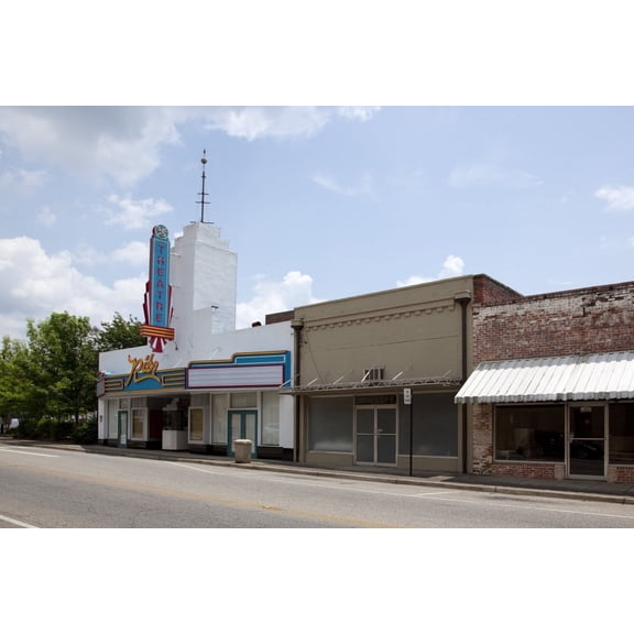 Print: Ritz Theatre, Greenville, Alabama, 2010
