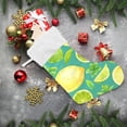 thumbnail image 6 of Coolnut 17.7 Inch Christmas Stockings, 1 PCS Lemon Presonalized Large Stocking Sock for Family Holiday Xmas Party Decorations, 6 of 7