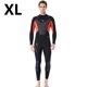 thumbnail image 2 of Trajes de buceo Secado rápido Pantalones de manga larga de una pieza Sunprotection Manténgase al calentamiento para bucear Snorkeling Surfing Natación Negro / naranja 【XL】 kenally OD003281-09, 2 of 7