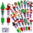 thumbnail image 1 of Bolígrafos Vellibring Christmas, 24 unidades, 4 en 1, para niños, 1 of 7