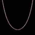 thumbnail image 2 of QQTDFG Rose Gold Plated Necklace Chain 20 Inches 1MM Lobster Clasp B327-default, 2 of 7
