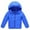 Blue, variant on Toddler Kids Boys Girls Child Hooded Down Coat Winter Warm Jacket Zipper Outerwear