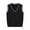 Black, variant on Men’s V Neck Sleeveless Cable Knit Sweater Vest Classic Ribbed Hem Pullover Lightweight Soft Knitwear Casual Style
