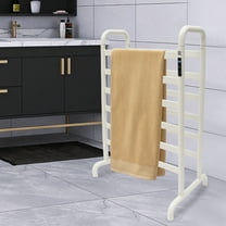 Modern Heated Towel Rack, Towel Warmer Rack Electric Towel Warmer Rack White