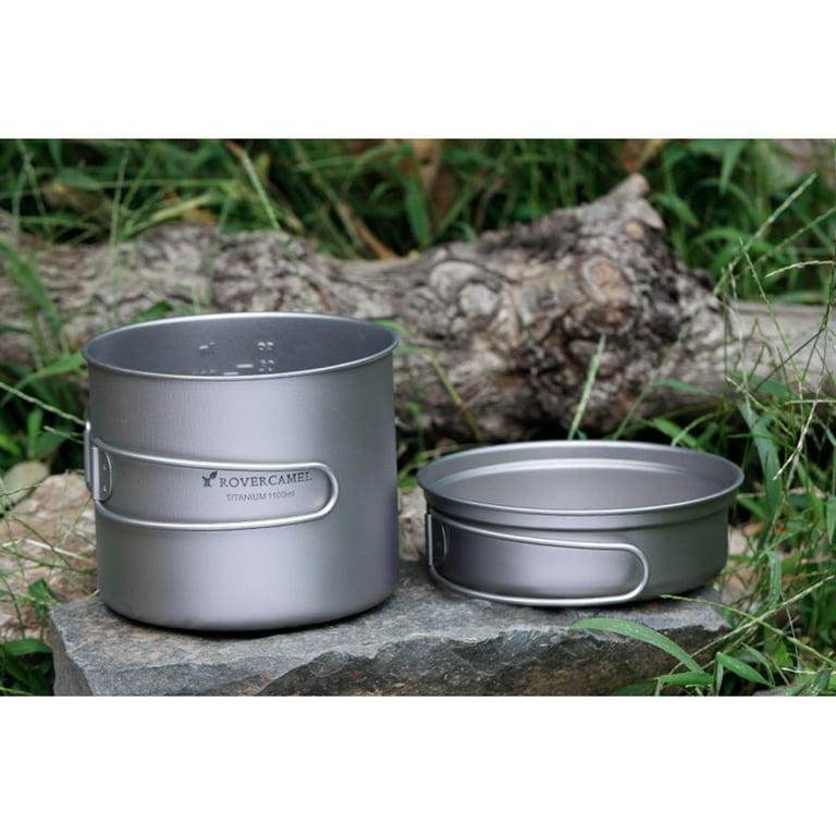 REDCAMP Camping Cookware Kit, 1-2 Person,Lightweight & Compact