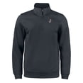 thumbnail image 2 of Unisex Cutter & Buck Black Albuquerque Isotopes Clique Lift Eco Performance Half-Zip Pullover Top, 2 of 3