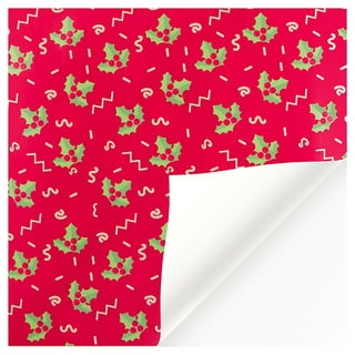 Potato Print Reindeer Christmas Wrapping Paper – Our Little House