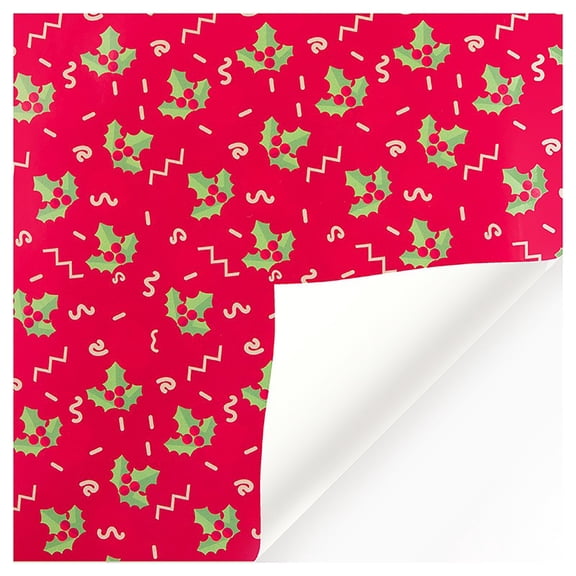 VerPetridure Christmas Wrapping Paper Gift Wrapping Paper Christmas Present Paper Old Man Snowflake Christmas Tree
