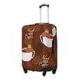 thumbnail image 2 of Bixox Washable Sloths Need More Coffee Printed Luggage Cover, Fashion Suitcase Protector Fits for Small luggage, 2 of 8
