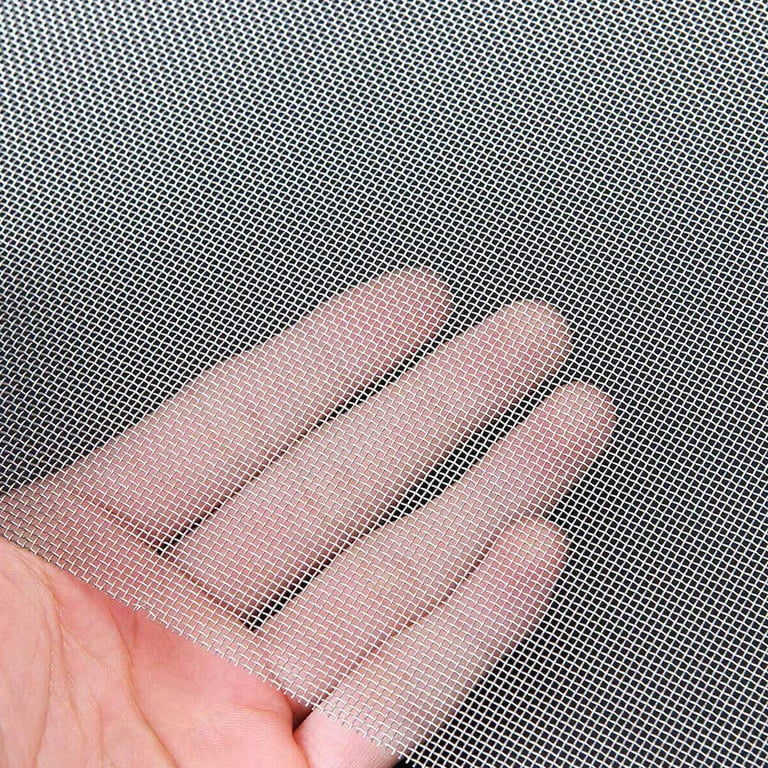 Stockroom Plus 6 Pack Stainless Steel Wire Mesh Sheets With 1 Mm Holes For  Vent Metal Screens, 11 X 11 In : Target