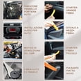 thumbnail image 4 of Speravity Clips de retención para guardabarros de coche, 50 piezas, remaches de sujeción para parachoques, Panel de puerta, protección contra Vehículos, repuestos y accesorios Mis 50 pcs Speravity CZ3972-00B, 4 of 5