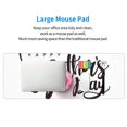thumbnail image 5 of Rocae Happy Mother's Day (3) for Gaming Mouse Pad, Mouse Pad Large, Office Computer Keyboard Mousepad, Keyboard and Mouse Pad with Stitched Edges,31.5 x 11.8 in, 5 of 5