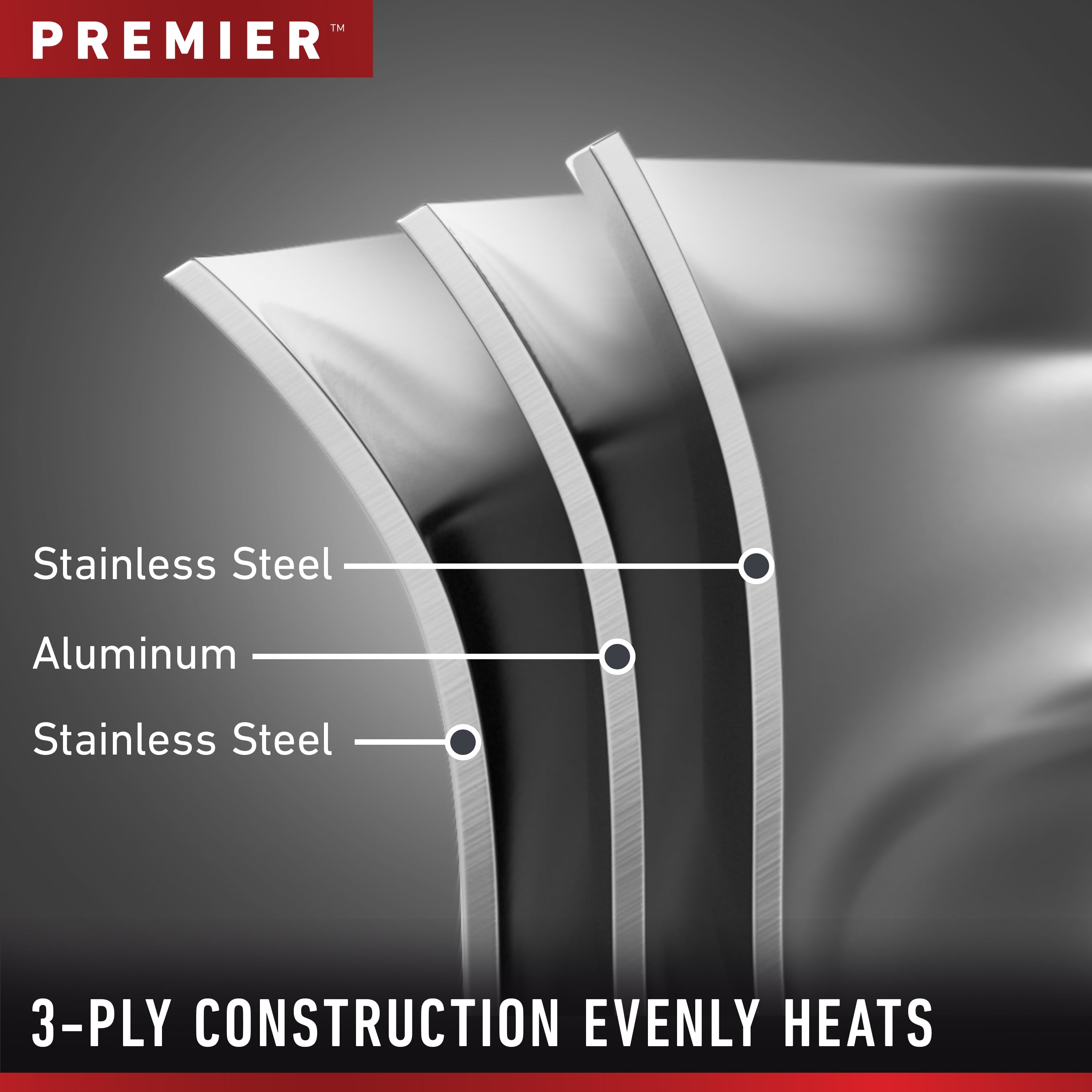 Premier™ Stainless Steel 11-Piece Set