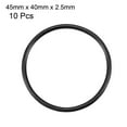 thumbnail image 2 of 10 Pcs Replacement Rubber Oil Seal Water Resistant O Rings 40mm x 45mm x 2.5mm, 2 of 3