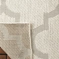 thumbnail image 4 of SAFAVIEH Machine Washable Rug Indoor/Outdoor Bermuda Collection - Bermuda Abraham Geometric Quatrefoil Indoor/Outdoor Runner Rug Ivory/Light Grey, 2' x 8', 4 of 7