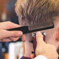 thumbnail image 4 of LEORX Compact Foldable Design Combs for Men Grooming Routine 1Pcs Black Plastic Wide Tooth, 4 of 7