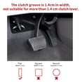 thumbnail image 2 of Bloqueo de Pedal de Freno Antirrobo, Acero Autico Ajustable de Acero inoxidable 8 Hoyos Bloqueo de Embrague de Freno Dispositivo Antirrobo Con 2 Teclas, 2 of 6