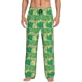 thumbnail image 1 of Balery Crocodile And Bush Pantalones de pijama para hombre, pijama ultraligero, pantalón de descanso-Large, 1 of 6