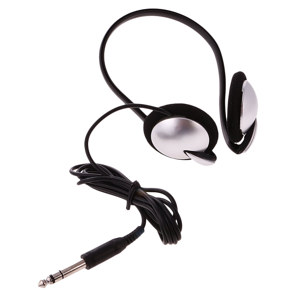 Electronic Piano Headphone On ear Stereo Headset with 6.35mm Plug