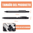 thumbnail image 2 of Pluma Ingeniero Bolígrafo Multiherramienta 9 En1 Negro, 2 of 5