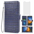 thumbnail image 1 of Case for Samsung Galaxy S7 Active, Mobile Phone Case With Card Holder Stand Flip Protective Case -Blue, 1 of 7